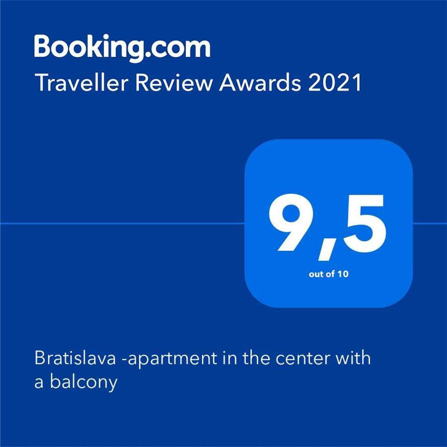 Bratislava -Apartment Near The City Center With A Balcony Eksteriør billede